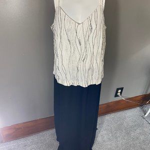 Women’s‎ Alex Evenings Size 14 2-piece set with whi